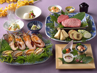 Stone-grilled Kaiseki “GENJI-HOTARU”