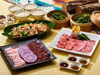 【手ぶらでBBQランチ】特選牛タン含むミートプレートなど＋ソフトドリンクフリー（8～9月）