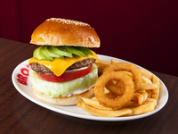 アボカドチーズバーガー