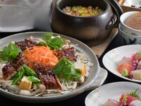 鰻の柳川鍋コース・飲み放題付　全7品