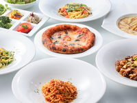 【月・火曜日ランチ限定】Wパスタ ランチセット（11:00～13:30）