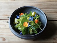 Sweetfish and early summer vegetables + alcohol pairing