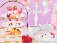 【ハローキティショートケーキセット】ハローキティ プリンセスアフタヌーンティー（平日）