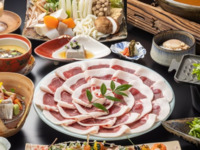 野豬火鍋套餐（上等裡肌肉）