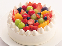 【バースデーケーキ】生クリームケーキ★5号～