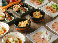 Entre antes das 17h e ganhe 1.000 ienes de desconto [Banquete de Primavera] Desfrute de peixe fresco entregue diretamente de portos de pesca contratados! Curso casual de udon! Bebidas gratuitas estão incluídas, então os organizadores do evento podem ficar tranquilos!