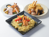 Regular set (cold and hot dishes + all-you-can-drink) Last drink orders are 30 minutes before closing time