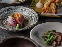 [Private room guaranteed for lunch] "Rin Kaiseki" course where you can enjoy seasonal ingredients to your heart's content + one drink included
