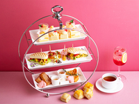 Weekdays here] Peach Afternoon Tea with a glass of moctail(7/1-8/30)