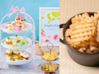 平日【ポテトフライ付き】白くまのバカンスアフタヌーンティー～ピーチ＆メロンパラダイス〜（2時間カフェフリー）