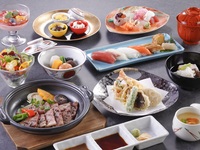 Naniwa Kaiseki + Glass of champagne toast or recommended Japanese sake