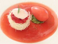 [Seasonal Limited - "Strawberry"] Strawberry cocktail, strawberry dessert, 7 dishes in total including a dish of truffle