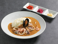 Seafood coconut curry