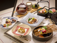 [Dinner] Kaiseki Gyokuran - Enjoy seasonal flavors - 10 dishes using seasonal vegetables and fish.