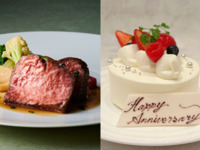 【結婚記念日や大切な方のお祝いに】乾杯酒・ケーキがついた埼玉県産食材を使用した豪華アニバーサリーディナー -CHEF'S-