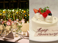 【お誕生日や記念日に】生花に彩られた特別席＆乾杯酒・ケーキがついた5品ディナーコース～SHIKITEI～