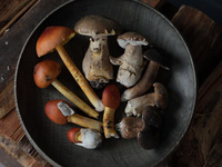 秋のコース　ノンアルコールペアリングのコース