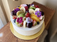 Fruit flower decoration 12cm (2-4 persons)