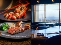 ◆4名様以上で個室確約◆ロブスターまたは鮑が選べる味わいディナーコース～グラスシャンパン付き～