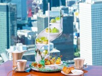 [Weekdays/WEB 10% OFF] "Shine Muscat in Green" Afternoon Tea