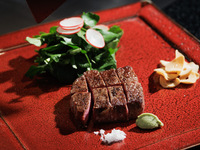 特別な但馬玄のステーキのコース