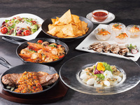 【6～8月 平日ディナー(一部期間を除く)】地中海料理&ワイン コースSoleil(ソレイユ)(全6品)+2時間飲み放題付（ディナー）