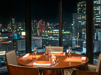 【Anniversary Plan】 Window Side Table / Glass of Champagne Benefit! Dinner Semi Buffet+Anniversary Whole Cake＜Weekend＞