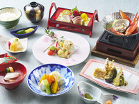 【Dinner】[Online Reservation Only – 10% OFF] Fuji Kaiseki (Hot Dishes/Warm Dishes Change)