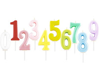 Number candle "0"