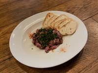 Roasted Hanger Stake Tartar