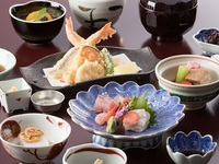 御造りと天婦羅の御膳