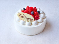 ＜オンライン予約＞【鳳凰】生クリームホールケーキ（5号15cm5～7名推奨）