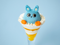 【HP限定｜土日のご予約はこちら】小田急のマスコットキャラクター【もころんパフェ】［ドリンクセット］（7/1～9/30）