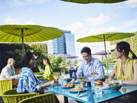 [Terrace seating plan] Appetizer + 1 type of pizza of your choice × draft beer