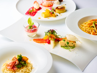 [Bellezza Autumn] Three-course meal featuring autumn flavors using seasonal ingredients