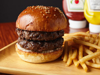 【Kuroge Wagyu Beef】Double burger
