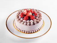 【テイクアウト】ショコラクリームホールケーキ6号(18cm)