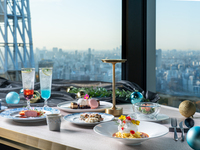 [Guaranteed window seating for an anniversary lunch] ~ Solairo anniversary lunch course ~ Includes anniversary cake and a toast of sparkling wine