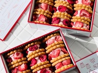 いちご＆フランボワーズサンド