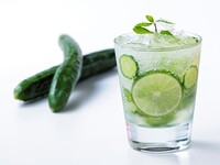 WEB予約限定 【7・8月Mocktail】  Cucumber Mojito(ｷｭｰｶﾝﾊﾞｰﾓﾋｰﾄ) 1,300円→1,000円