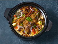 Ensemble de fondue chinoise Golden Eye Spice Biryani (1 portion)