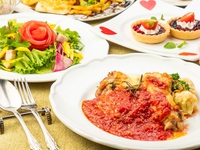 【ディナー】マッドハッターのパーティーコース