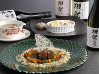 【獺祭コラボ第2弾】純米大吟醸 獺祭＆四川料理の融合 水天一碧のハーモニー（8/1～9/30）