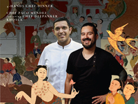 Gourmet Encounter: Chef Deepanker “DK” Khosla and Chef Paco Méndez (Early-Bird)
