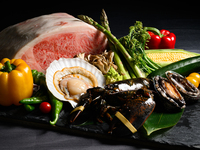 ◇Luxurious dinner to enjoy the food◇ Ishikari dinner set with a choice of main course ＜Reservations for October and November＞