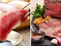 【8/9～8/11限定】握り寿司＆ローストビーフ 食べ放題ディナー