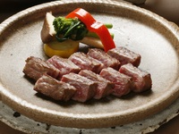 Kuroge Wagyu Beef Steak Set meal