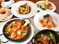 HP限定★公式予約特典付き!!【ベストレートプラン｜ランチ】ラ・ボデガ ランチコース《乾杯ドリンクプレゼントorデザートがボリュームアップ♪》