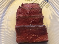 Dinner: Chef's choice course (7 dishes total, with Hana no Beef as the main dish) from September 2025