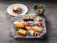 【Web Booking / Lunch Plan with toast drink】 Sushi Dinner "AI"